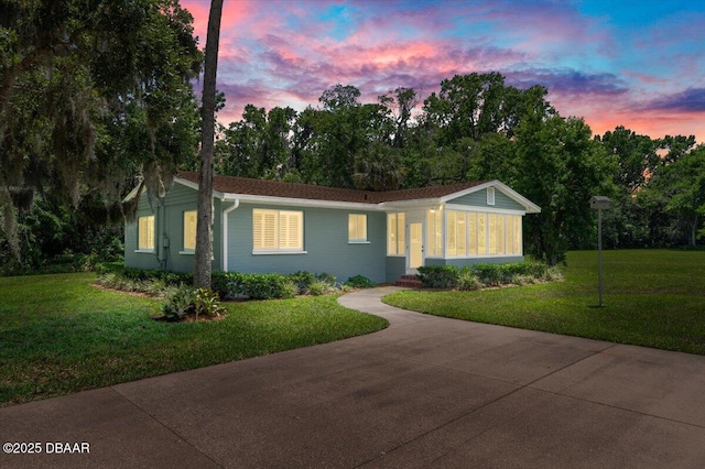 1010/1020 Big Tree Rd, Daytona Beach, FL 32119 - single story home with a lawn