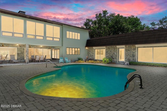 1010/1020 Big Tree Rd, Daytona Beach, FL 32119 - outdoor pool featuring a patio area