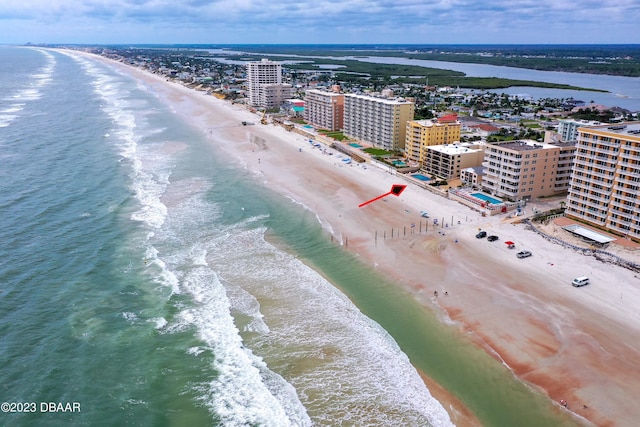 3801 S Atlantic Ave Unit 303, Daytona Beach Shores, FL 32118 - bird's eye view of expansive beach