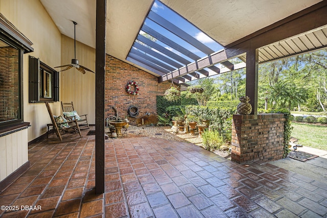 229 Riverbend Rd, Ormond Beach, FL 32174 - view of patio with a pergola