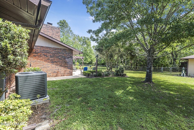229 Riverbend Rd, Ormond Beach, FL 32174 - view of yard featuring cooling unit and a patio