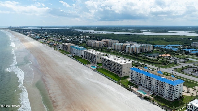 4621 S Atlantic Ave Ave Unit 7101, Ponce Inlet, FL 32127 - aerial view of waterfront with a beach