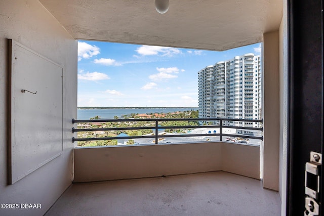 1 Oceans W Blvd Unit 8A2, Daytona Beach, FL 32118 - balcony with a water view