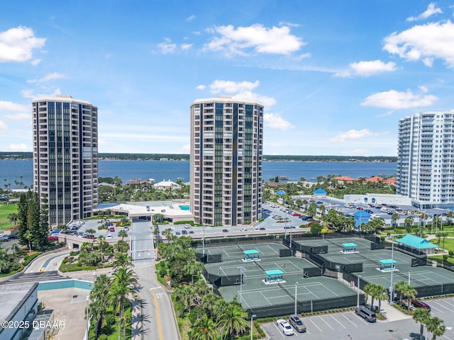 1 Oceans W Blvd Unit 8A2, Daytona Beach, FL 32118 - view of urban area with a large body of water