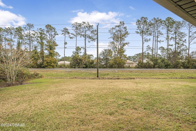 view of yard