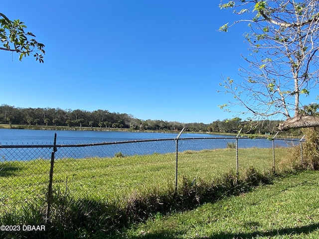 property view of water