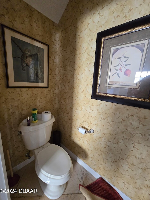 bathroom with toilet