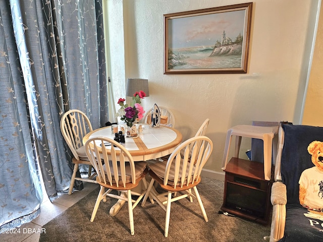 1233 S Atlantic Ave Unit 3310, Daytona Beach, FL 32118 - dining space featuring a textured wall