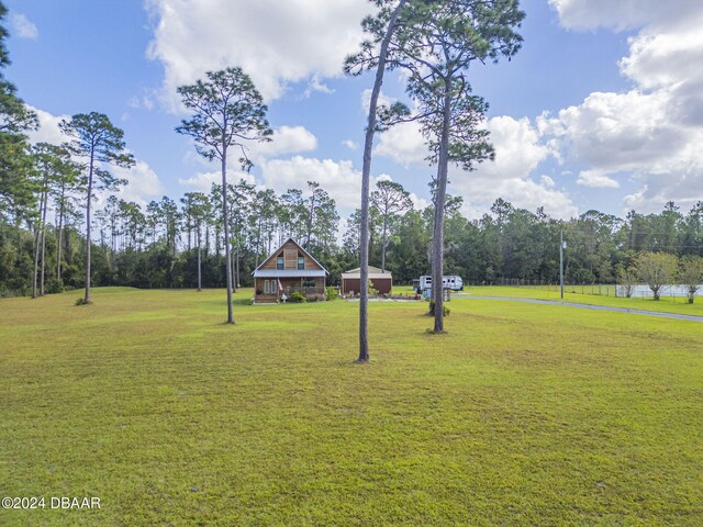 surrounding community featuring a yard