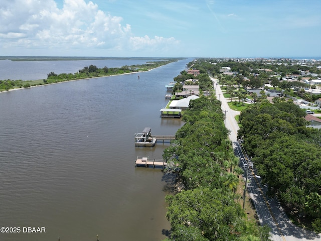 2667 John Anderson Dr, Ormond Beach, FL 32176 - drone / aerial view of a large body of water