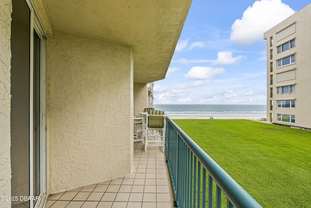 4555 S Atlantic Ave Unit 4209, Ponce Inlet, FL 32127 - balcony with a water view