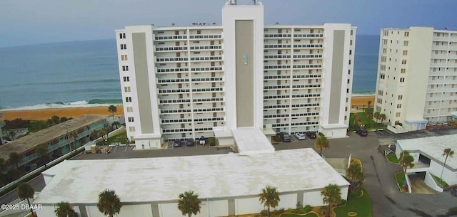 view of property with a water view