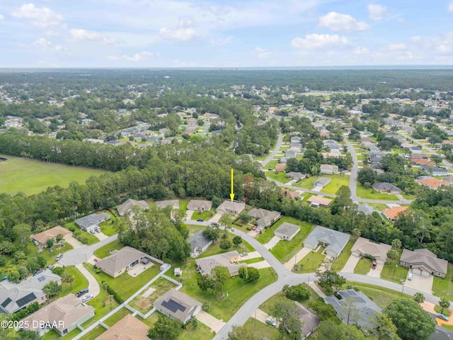 6 Promenade Pl, Palm Coast, FL 32164 - aerial view of property and surrounding area with nearby suburban area
