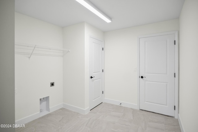 111 Bird Of Paradise Dr, Palm Coast, FL 32137 - washroom with electric dryer hookup and baseboards