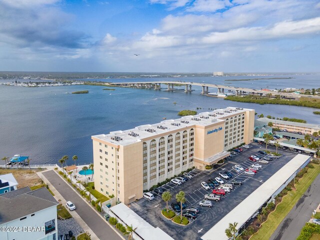 3606 S Peninsula Dr # 404, Port Orange, FL 32127 - bird's eye view of a notable bridge and a large body of water