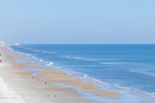 water view featuring a view of the beach