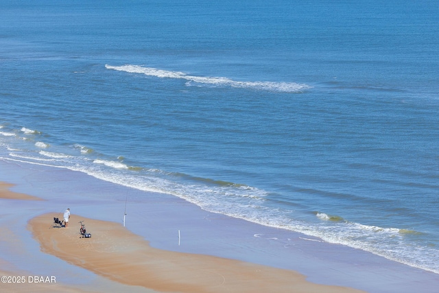 water view featuring a view of the beach