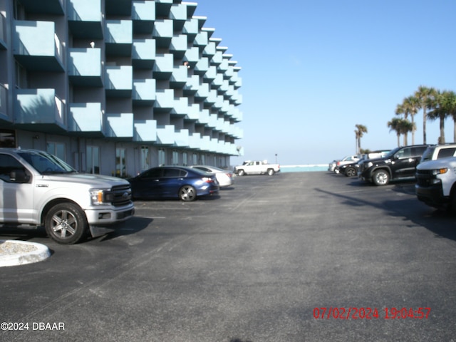 view of car parking