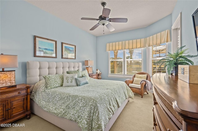 330 Harbor Village Pt N, Palm Coast, FL 32137 - bedroom with light carpet and ceiling fan