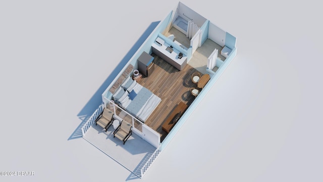 2043 S Atlantic Ave Unit 105, Daytona Beach, FL 32118 - floor plan