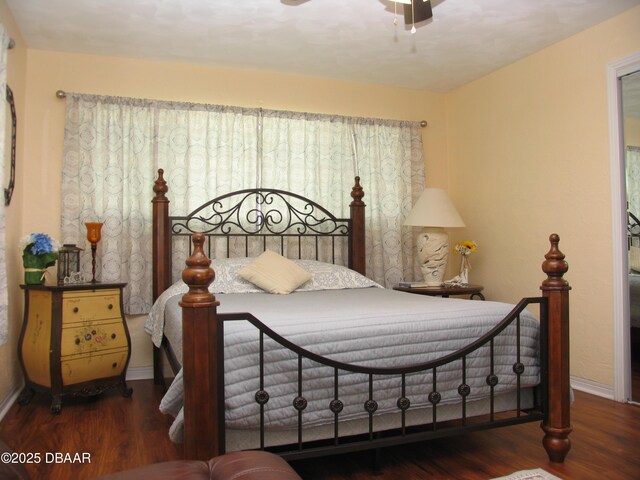 39 Benjamin Dr, Ormond Beach, FL 32176 - bedroom with wood finished floors and baseboards