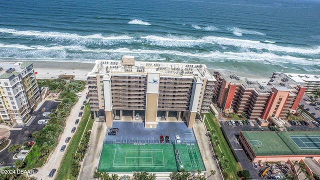 4139 S Atlantic Ave Unit A406, New Smyrna Beach, FL 32169 - drone / aerial view of expansive coastline