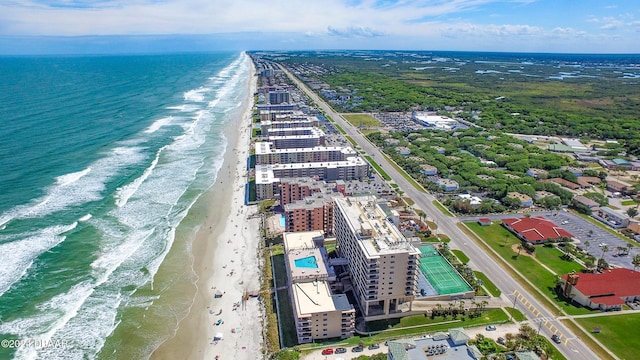 4139 S Atlantic Ave Unit A406, New Smyrna Beach, FL 32169 - aerial view of extended coastline