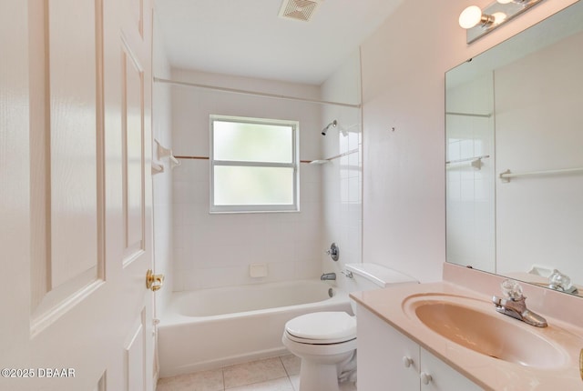 12 Sea Swallow Ter, Ormond Beach, FL 32176 - full bath featuring vanity, shower / bath combination, and tile patterned floors