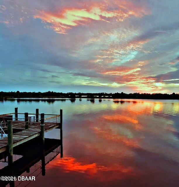 12 Sea Swallow Ter, Ormond Beach, FL 32176 - dock with a water view