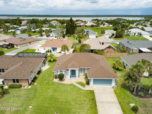 12 Sea Swallow Ter, Ormond Beach, FL 32176 - aerial perspective of suburban area featuring a large body of water