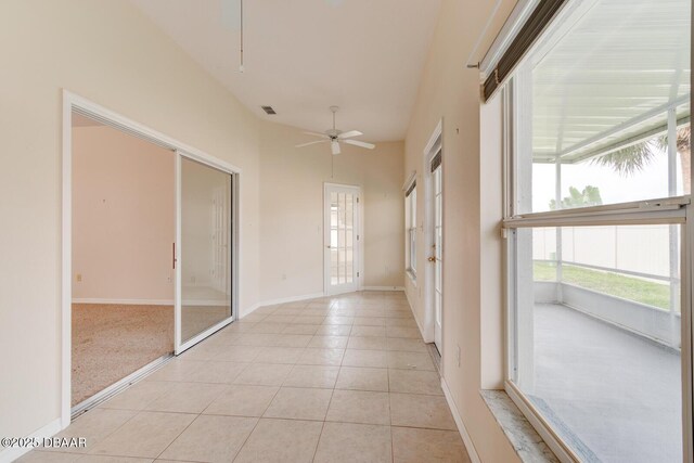 12 Sea Swallow Ter, Ormond Beach, FL 32176 - view of unfurnished sunroom