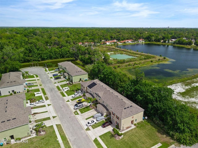 1615 Primo Ct, Holly Hill, FL 32117 - drone / aerial view of a nearby body of water and a forest