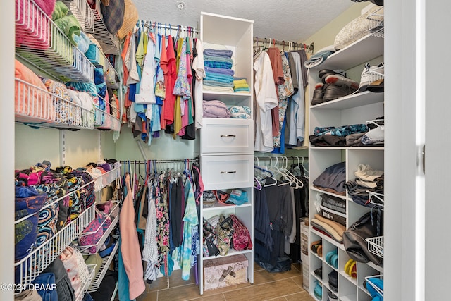 711 N Halifax Ave Unit 405, Daytona Beach, FL 32118 - spacious closet featuring wood-type flooring
