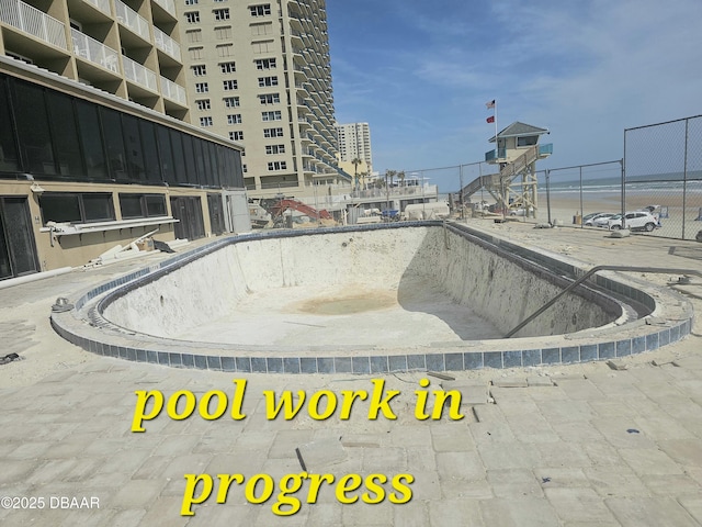 3501 S Atlantic Ave Unit 502, Daytona Beach, FL 32118 - view of pool