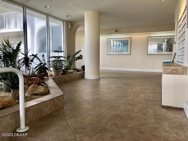 interior space featuring tile patterned floors