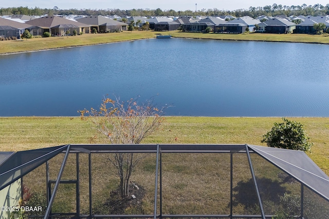 property view of water