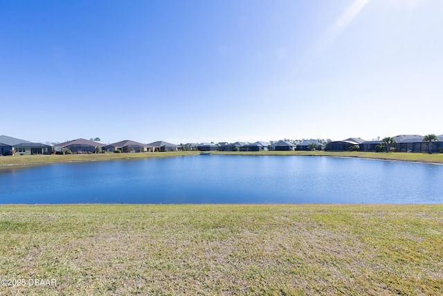 property view of water