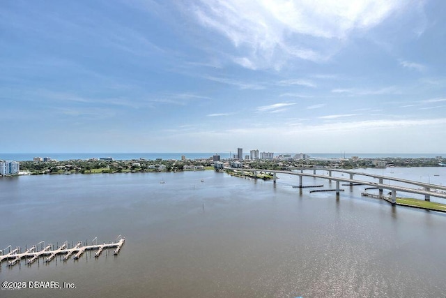 241 Riverside Dr Unit 2301, Holly Hill, FL 32117 - water view with a view of city