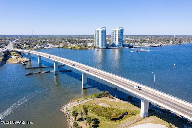 241 Riverside Dr Unit 2301, Holly Hill, FL 32117 - view of dock with a water view