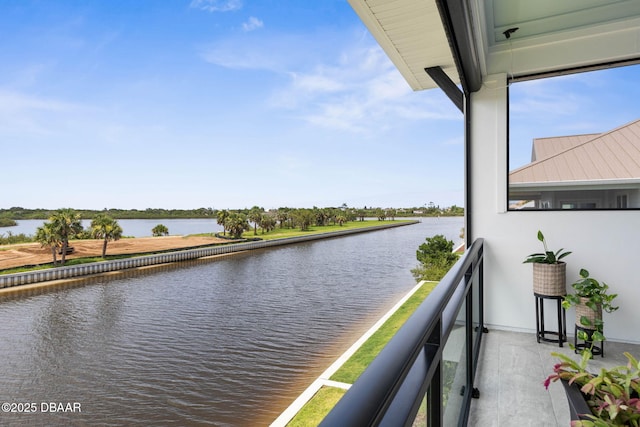 129 Seaside Pt, Flagler Beach, FL 32136 - balcony with a water view