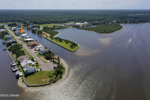 129 Seaside Pt, Flagler Beach, FL 32136 - drone / aerial view of a nearby body of water