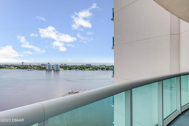 231 Riverside Dr Unit 1806, Holly Hill, FL 32117 - water view with nearby urban area
