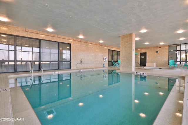 view of indoor community pool