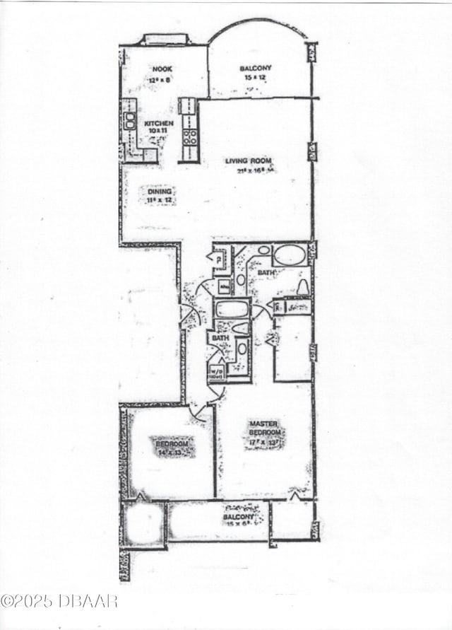 3003 S Atlantic Ave Unit 21A2, Daytona Beach, FL 32118 - property floor plan