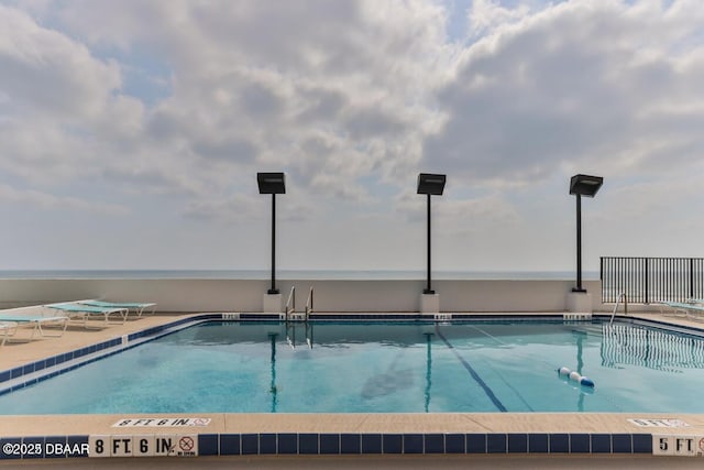 view of community pool
