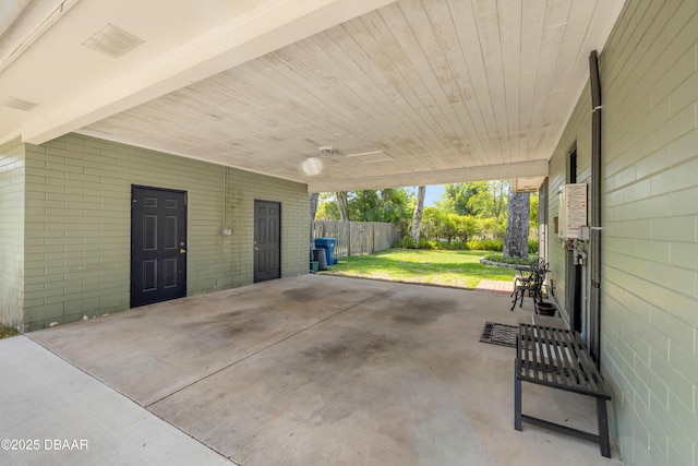 200 W Washington Ave, Deland, FL 32720 - view of patio with a carport