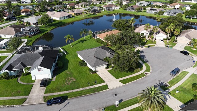 1832 Afshin Ct, Port Orange, FL 32128 - aerial view of property's location featuring nearby suburban area and a nearby body of water