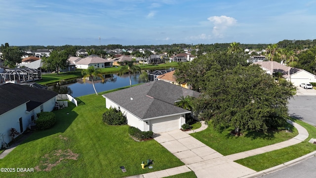 1832 Afshin Ct, Port Orange, FL 32128 - aerial perspective of suburban area featuring a large body of water