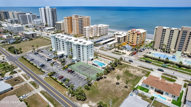3800 S S Atlantic Ave Unit 105, Daytona Beach Shores, FL 32118 - view of urban area featuring a large body of water and a pool area