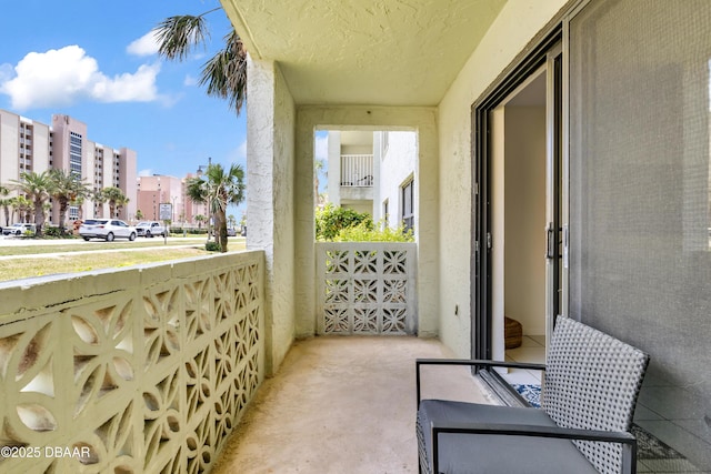 3800 S S Atlantic Ave Unit 105, Daytona Beach Shores, FL 32118 - view of balcony